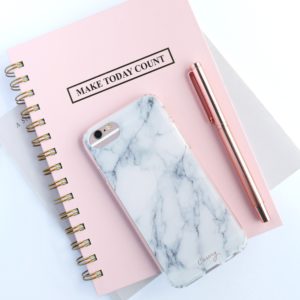 Planner and cell phone