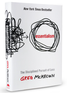 book cover essentialism