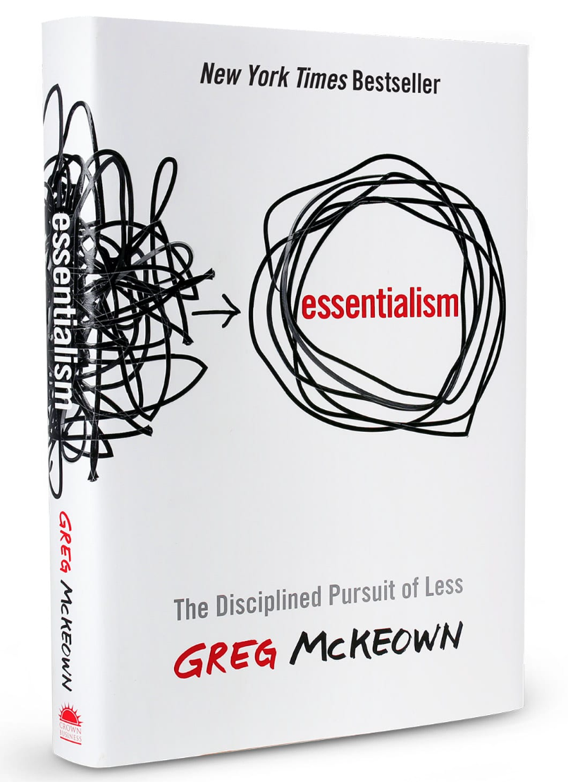 book cover essentialism